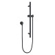 Round Matt black Shower Rail With Hand held Shower Set Round Matt black Shower Rail With Hand held Shower Set